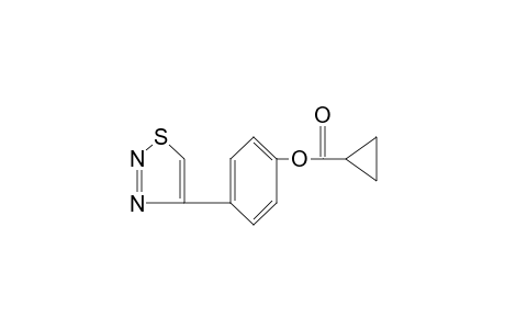 p-(1,2,3-thiadiazol-4-yl)phenol, cyclopropanecarboxylate
