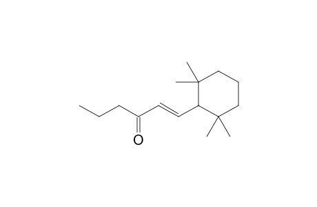 1-(2',2',6',6'-Tetramethylcyclohexyl)-hex-1-en-3-one
