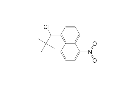 1-(1-Chloro-2,2-dimethylpropyl)-5-nitronaphthalene