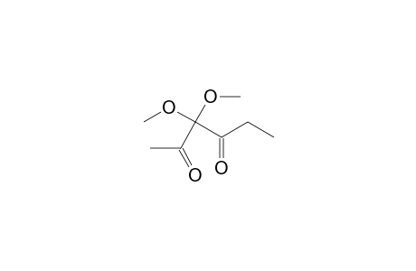 3,3-Dimethoxy-2,4-hexanedione