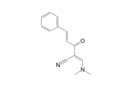 (E)-2-(N,N-dimethylaminomethylene)-3-oxo-5-phenyl-4-pentenenitrile