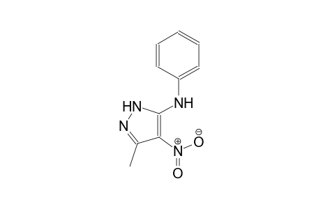 N-(3-methyl-4-nitro-1H-pyrazol-5-yl)-N-phenylamine
