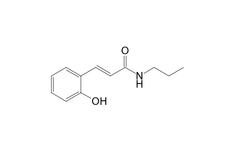 (E)-3-(2-hydroxyphenyl)-N-propyl-2-propenamide