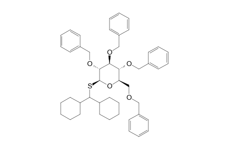 DICYCLOHEXYLMETHYL_2,3,4,6-TETRA-O-BENZYL-1-THIO-BETA-D-GLUCOPYRANOSIDE