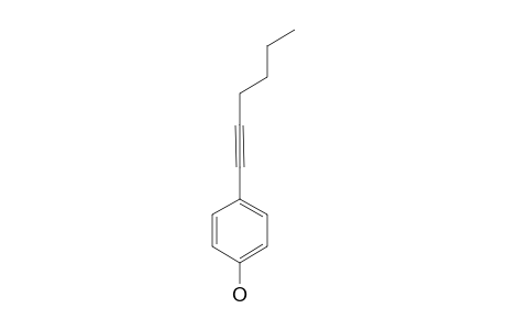 4-(1-HEXYN-1-YL)-PHENOL