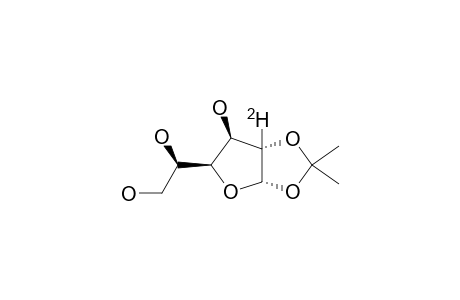 1,2-O-ISOPROPYLIDENE-ALPHA-D-(2-(2)H)-GLUCOFURANOSE