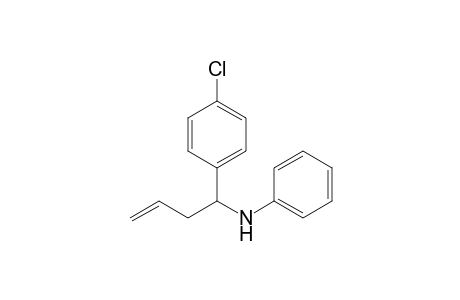 1-(4-Chlorophenyl)but-3-enyl-phenyl-amine