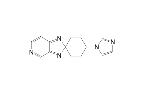 4'-(Imidazol-1"-yl)-spiro{cyclohexane-1,2'-2'H-imidazo[4,5-c]pyridine}