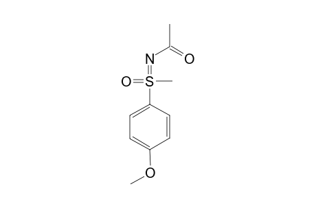 N-Acetyl (4-methoxyphenyl)methylsulfoximine