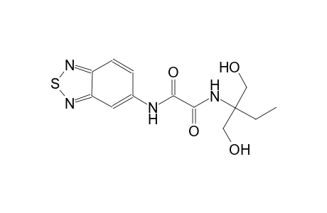 ethanediamide, N~1~-(2,1,3-benzothiadiazol-5-yl)-N~2~-[1,1-bis(hydroxymethyl)propyl]-