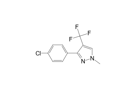 3-(4-Chlorophenyl)-1-methyl-4-(trifluoromethyl)pyrazole