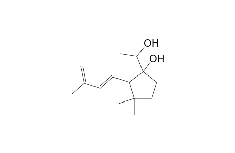 1-(1-Hydroxyethyl)-3,3-dimethyl-2-[(1E)-3-methyl-1,3-butadienyl]cyclopentanol