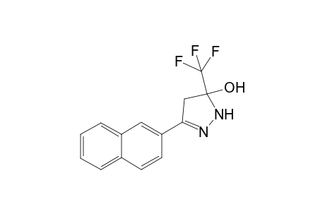 3-(2'-Naphthyl)-3-hydroxy-5-(trifluoromethyl0-4,5-dihydropyrazole