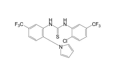 5,5'-bis(trifluoromethyl)-2-chloro-2'-(1-pyrrolidinyl)thiocarbanilide