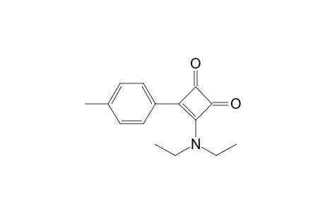 4-(4-Methylphenyl)-3-diethylamino-3-cyclobuten-1,2-dione