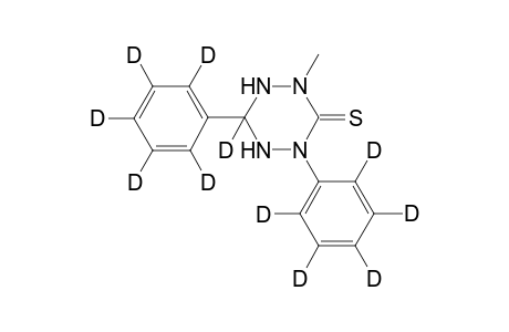 6-Deuterio-2-methyl-4,6-bis(2,3,4,5,6-pentadeuteriophenyl)-1,2,4,5-tetrazinane-3-thione
