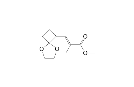 (E)-3-(5,8-dioxaspiro[3.4]octan-3-yl)-2-methyl-2-propenoic acid methyl ester