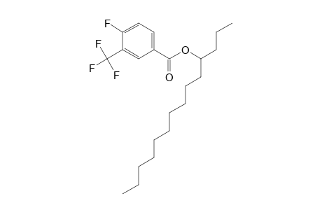 4-Fluoro-3-trifluoromethylbenzoic acid, 4-tetradecyl ester