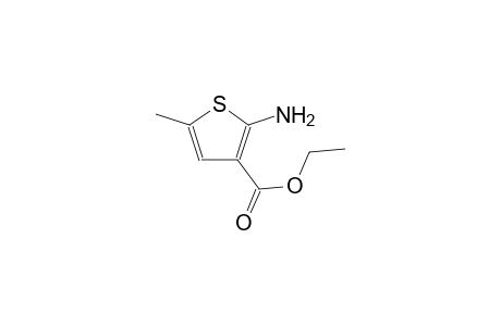 3-thiophenecarboxylic acid, 2-amino-5-methyl-, ethyl ester