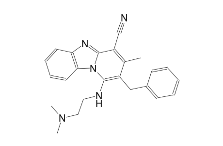2-benzyl-1-{[2-(dimethylamino)ethyl]amino}-3-methylpyrido[1,2-a]benzimidazole-4-carbonitrile