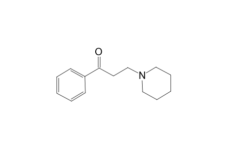1-Propanone, 1-phenyl-3-(1-piperidinyl)-