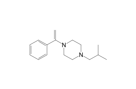 1-(2-Methylpropyl)-4-(1-phenylethenyl)piperazine