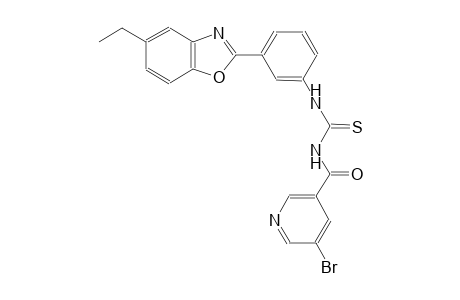 thiourea, N-[(5-bromo-3-pyridinyl)carbonyl]-N'-[3-(5-ethyl-2-benzoxazolyl)phenyl]-