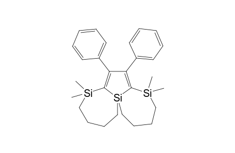 14,15-Diphenyl-2,12,Bis(dimethyl)-2,12,16-silatricyclo[5.5.2.1(1,13)]hexadeca-13,15-diene
