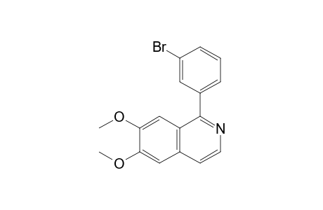6,7-Dimethoxy-1-(3-bromophenyl)isoquinoline