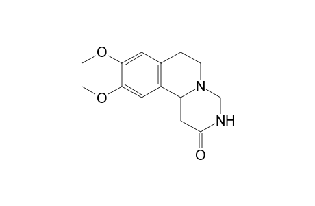 9,10-dimethoxy-1,3,4,6,7,11b-hexahydro-2H-pyrimido[6,1-a]isoquinolin-2-one