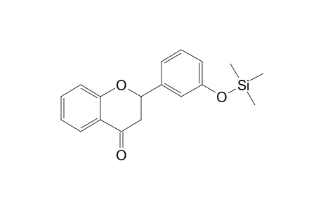 3'-Hydroxyflavanone, trimethylsilyl ether