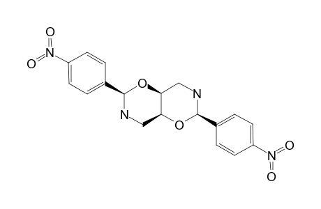 2,6-BIS-(PARA-NITROPHENYL)-CIS-1,5-DIOXA-3,7-DIAZADECALIN