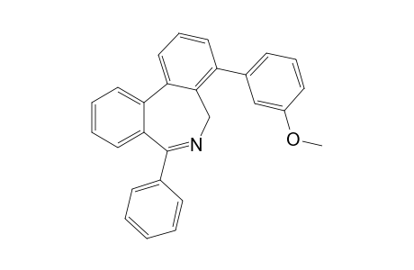 8-(3-Methoxyphenyl)-5-phenyl-7H-dibenzo[c,e]azepin