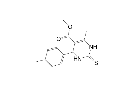 6-Methyl-4-(4-methylphenyl)-2-sulfanylidene-3,4-dihydro-1H-pyrimidine-5-carboxylic acid methyl ester