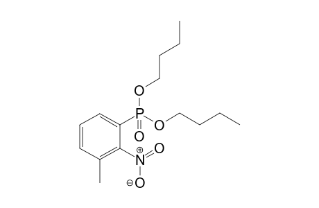 dibutyl 3-methyl-2-nitro-phenylphosphonate