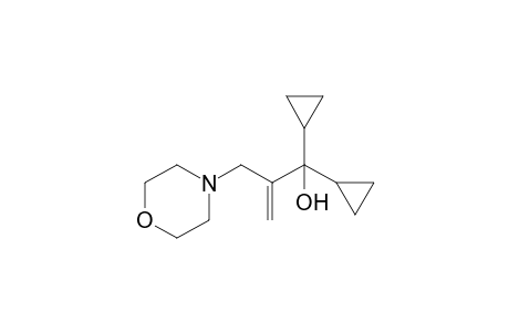 1,1-Dicyclopropyl-2-morpholinomethyl-2-propen-1-ol