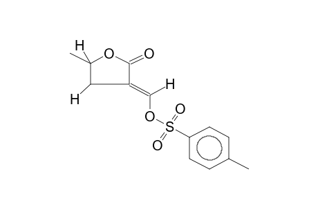 (E)-3-TOSYLOXYMETHYLENE-5-METHYLDIHYDRO-2(3H)-FURANONE