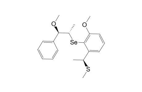 1-Methoxy-2-[(1S,2R)-2-methoxy-1-methyl-2-phenylethyl]seleno]-3-[(1S)-1-(methylthio)ethyl]benzene