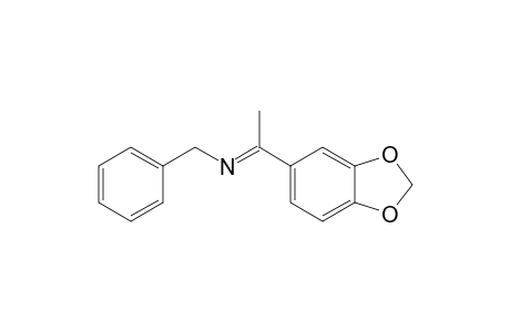 Benzenemethanamine, N-[1-(1,3-benzodioxol-5-yl)ethylidene]-