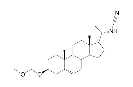 20(S)-[N-(Cyanoamido)]-3-.beta.-methoxymethoxy-5-pregnene