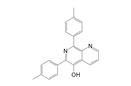 5-Hydroxy-6,8-di-p-tolyl-1,7-naphthyridine