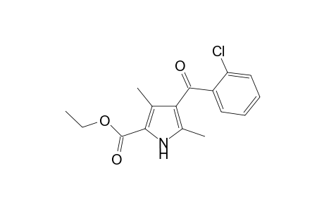 Ethyl 4-(2-chlorobenzoyl)-3,5-dimethyl-1H-pyrrole-2-carboxylate