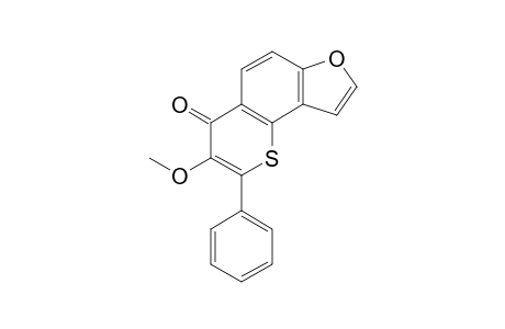 3-methoxy-2-phenylthiopyrano[2,3-e][1]benzoxol-4-one