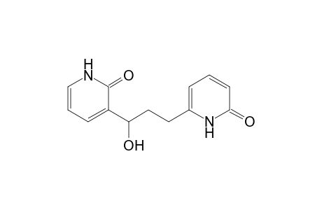 6-[3-hydroxy-3-(2-keto-1H-pyridin-3-yl)propyl]-2-pyridone