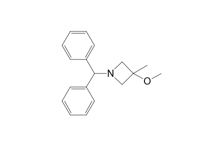 1-(diphenylmethyl)-3-methoxy-3-methyl-azetidine
