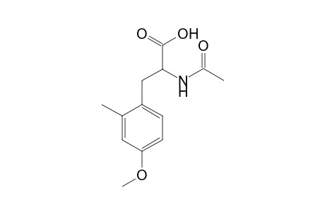 2-(Acetamido)-2-(methoxyphenyl0-2-methylpropanoic acid