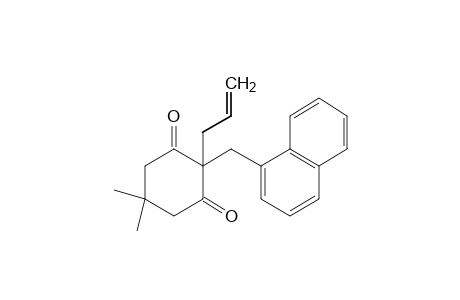 2-allyl-5,5-dimethyl-2-(1-naphthylmethyl)-1,3-cyclohexanedione