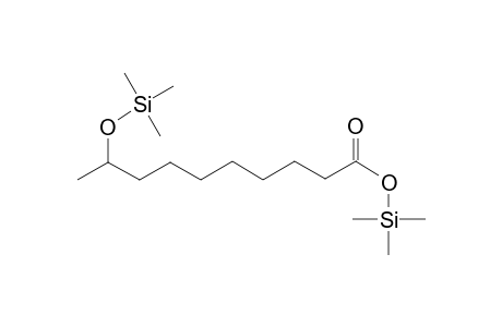 Decanoic acid <9-hydroxy->, di-TMS
