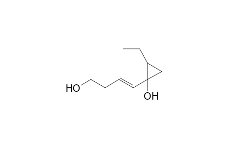 (E)-2-Ethyl-1-(4-hydroxybut-1-enyl)cyclopropanol