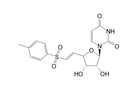 1-[5,6-Dideoxy-6-(p-toluenesulfonyl).beta.-D-ribo-hex-5(E)-enofuranosyl]uracil
